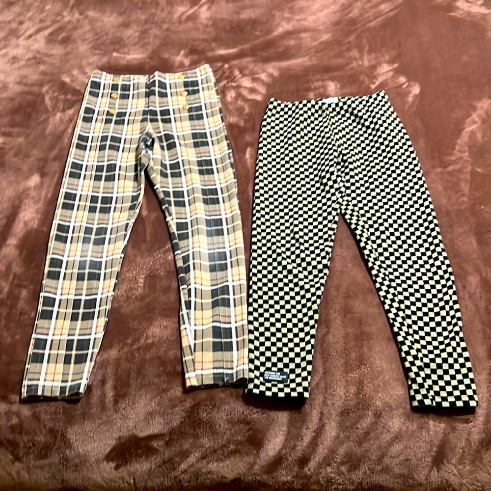 Zara girls stretch pants (2)